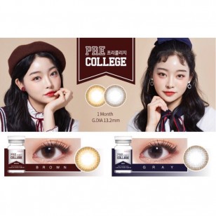 Lens-Town Precollege Gray(月拋)